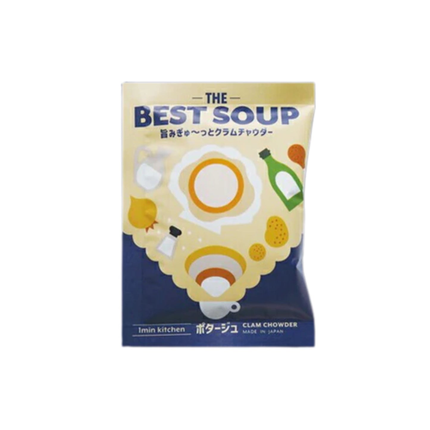 BEST SOUP【鮮味蛤蜊濃湯】即沖湯包·即食獨立包裝 - Chop & Chew