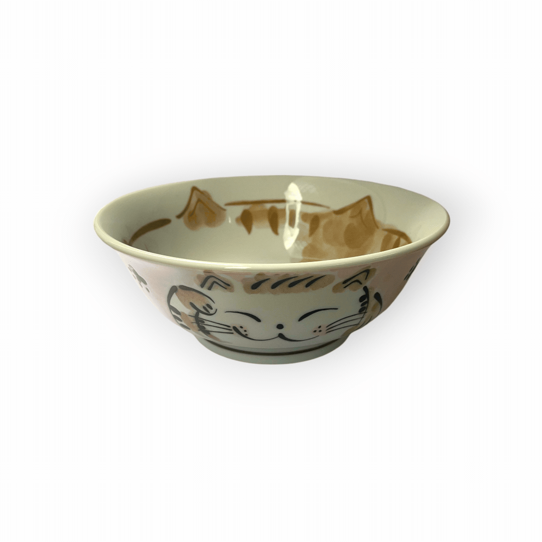 福貓-可愛日本招福貓-拉麵碗-20cm-6