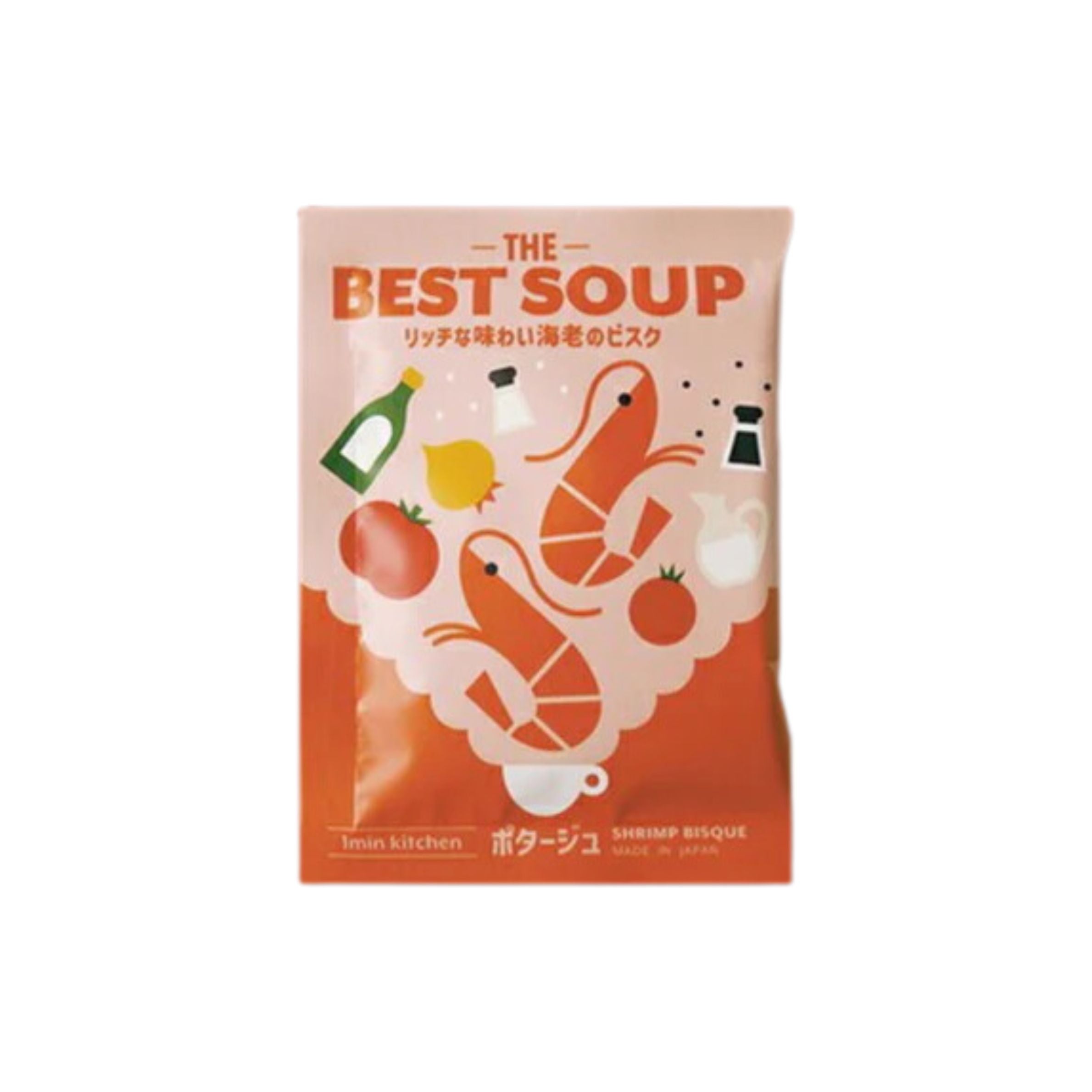 BEST SOUP【濃濃蝦湯】即沖湯包·即食獨立包裝 - Chop & Chew