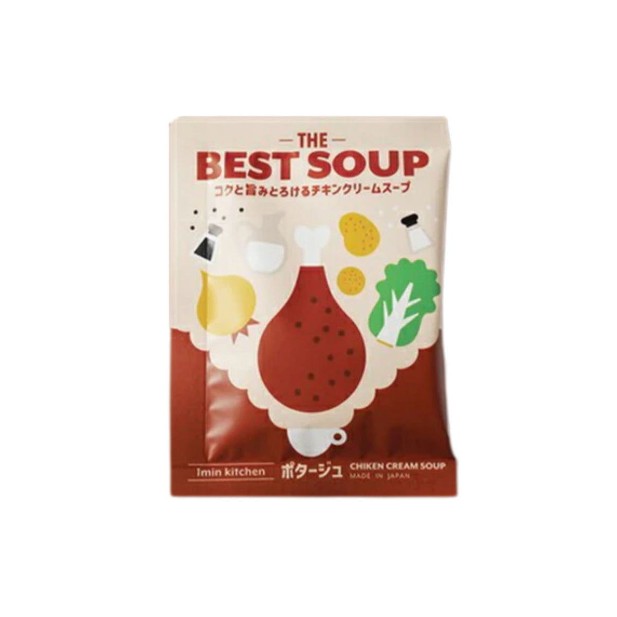 BEST SOUP【濃郁奶油雞湯】即沖湯包·即食獨立包裝 - Chop & Chew