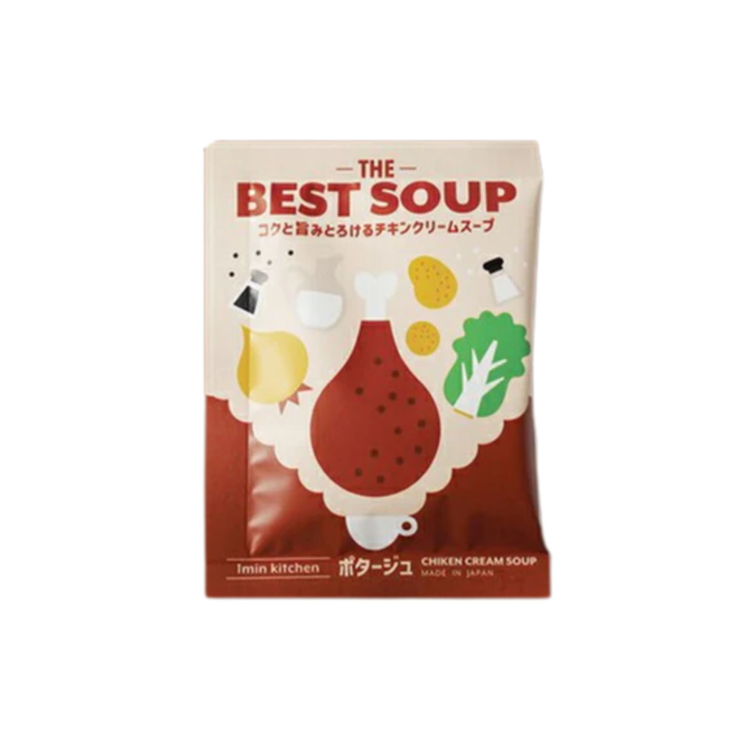 BEST SOUP【濃郁奶油雞湯】即沖湯包·即食獨立包裝 - Chop & Chew