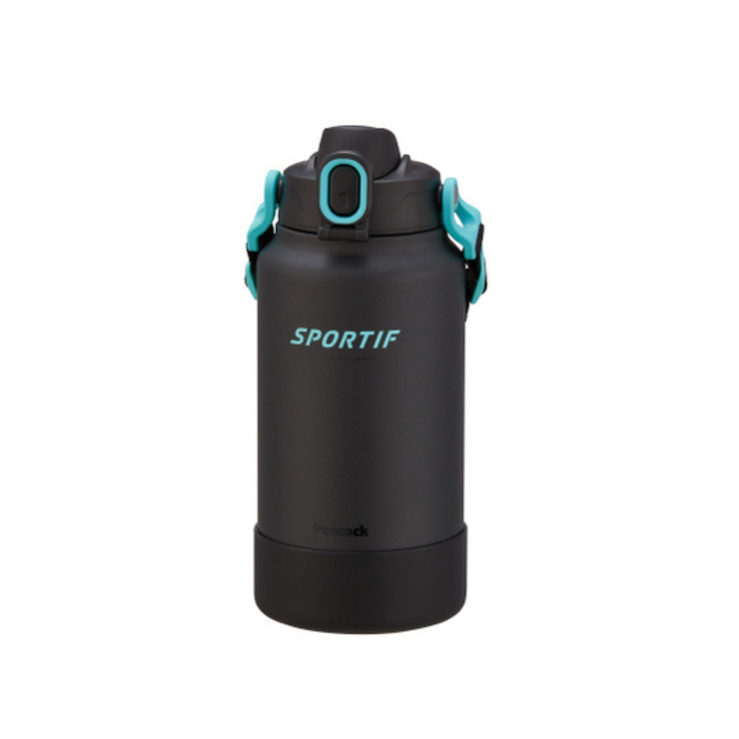 Peacock日本孔雀 / AJG-R200 / 2000ml SUS316不銹鋼手提式直飲運動水壺 / 耐衝擊矽膠底座 - Chop & Chew