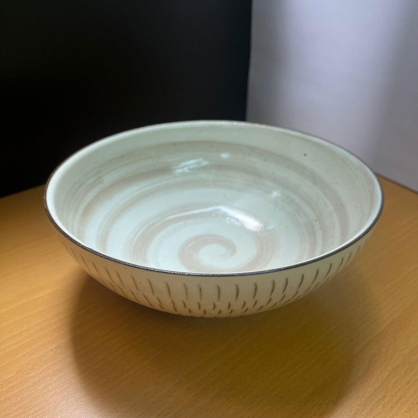 美濃民芸-日本民風工藝瓷-拉麵碗-21cm-5