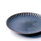 窯変SENDAN 22.5cm 深藍餐碟 日本美濃燒